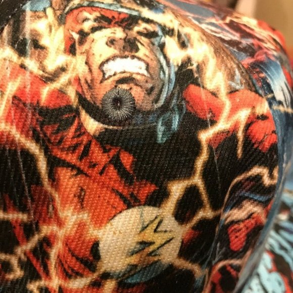 THE FLASH Sublimated Snapback Hat OSFM - Picture 4 of 8